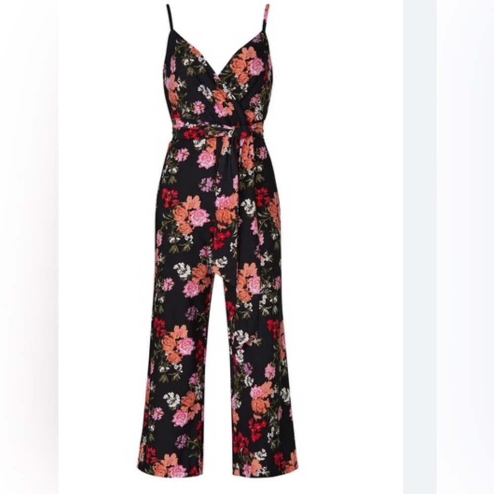 Floral Print Jumpsuit - Picture 3 of 6